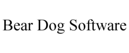 BEAR DOG SOFTWARE trademark