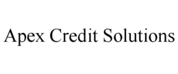 APEX CREDIT SOLUTIONS trademark