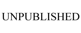 UNPUBLISHED trademark