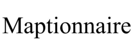 MAPTIONNAIRE trademark