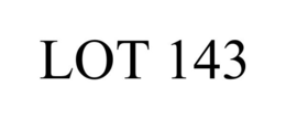 LOT 143 trademark