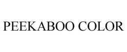 PEEKABOO COLOR trademark