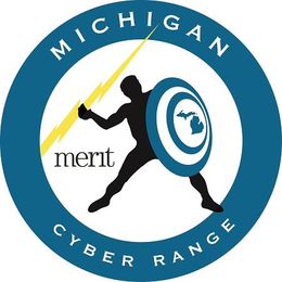 MICHIGAN CYBER RANGE MERIT trademark