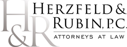 H&R HERZFELD & RUBIN, P.C. ATTORNEYS ATLAW trademark