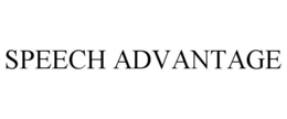 SPEECH ADVANTAGE trademark