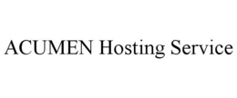 ACUMEN HOSTING SERVICE trademark