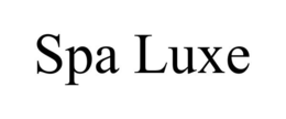 SPA LUXE trademark