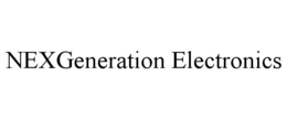 NEXGENERATION ELECTRONICS trademark