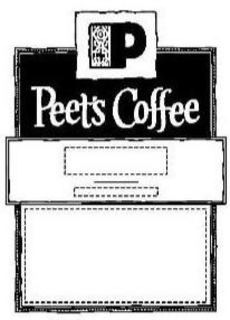 P PEET'S COFFEE trademark