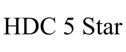 HDC 5 STAR trademark
