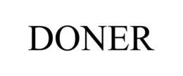 DONER trademark