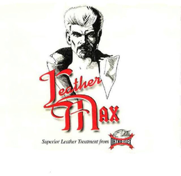 LEATHER MAX SUPERIOR LEATHER TREATMENT FROM ORTHO-FLEX trademark