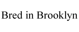 BRED IN BROOKLYN trademark