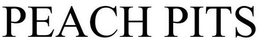 PEACH PITS trademark