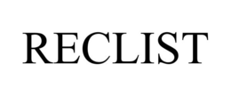 RECLIST trademark