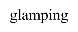 GLAMPING trademark