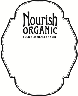 NOURISH ORGANIC FOOD FOR HEALTHY SKIN trademark