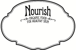 NOURISH ORGANIC FOOD FOR HEALTHY SKIN trademark