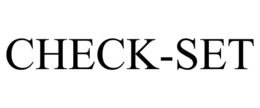 CHECK-SET trademark