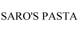 SARO'S PASTA trademark