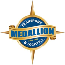 MEDALLION TRANSPORT & LOGISTICS SINCE 1964 trademark
