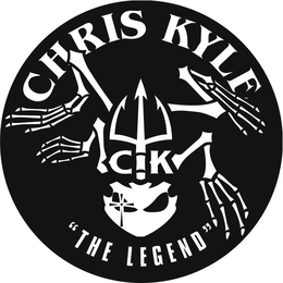 CHRIS KYLE C K "THE LEGEND" trademark