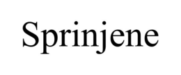 SPRINJENE trademark