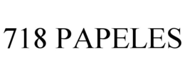 718 PAPELES trademark