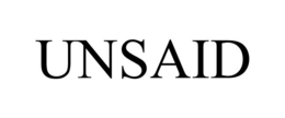 UNSAID trademark