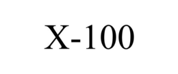 X-100 trademark