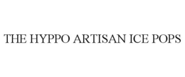 THE HYPPO ARTISAN ICE POPS trademark