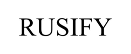RUSIFY trademark