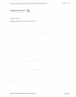 PREDICTIVE TALENT ANALYTICS trademark