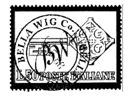 BELLA WIG CO. BELLA WIG BW L50 POSTE ITALIANE trademark