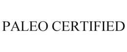 PALEO CERTIFIED trademark