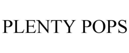PLENTY POPS trademark