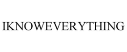 IKNOWEVERYTHING trademark