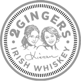 2 GINGERS · IRISH WHISKEY · KIERAN trademark