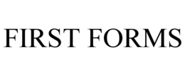 FIRST FORMS trademark