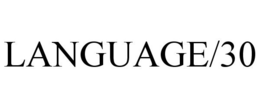 LANGUAGE/30 trademark