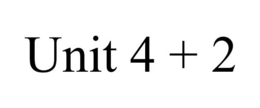 UNIT 4 + 2 trademark