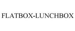 FLATBOX-LUNCHBOX trademark