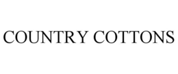 COUNTRY COTTONS trademark