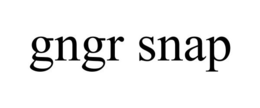 GNGR SNAP trademark