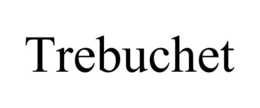 TREBUCHET trademark