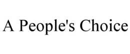A PEOPLE'S CHOICE trademark