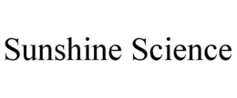 SUNSHINE SCIENCE trademark