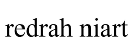 REDRAH NIART trademark