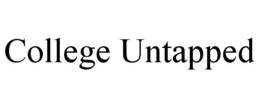 COLLEGE UNTAPPED trademark