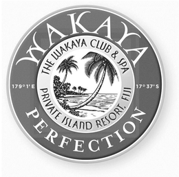 WAKAYA PERFECTION THE WAKAYA CLUB & SPA PRIVATE ISLAND RESORT, FIJI 179°1'E 17°37'S trademark